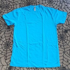 New Solid Turquoise Baby Tshirt Women's Size Small